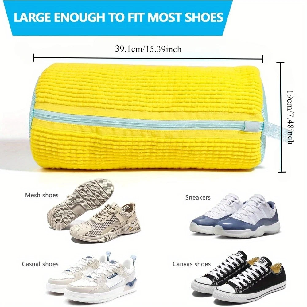 Bolsa de Fibra para Lavadora – Protege tus Zapatos