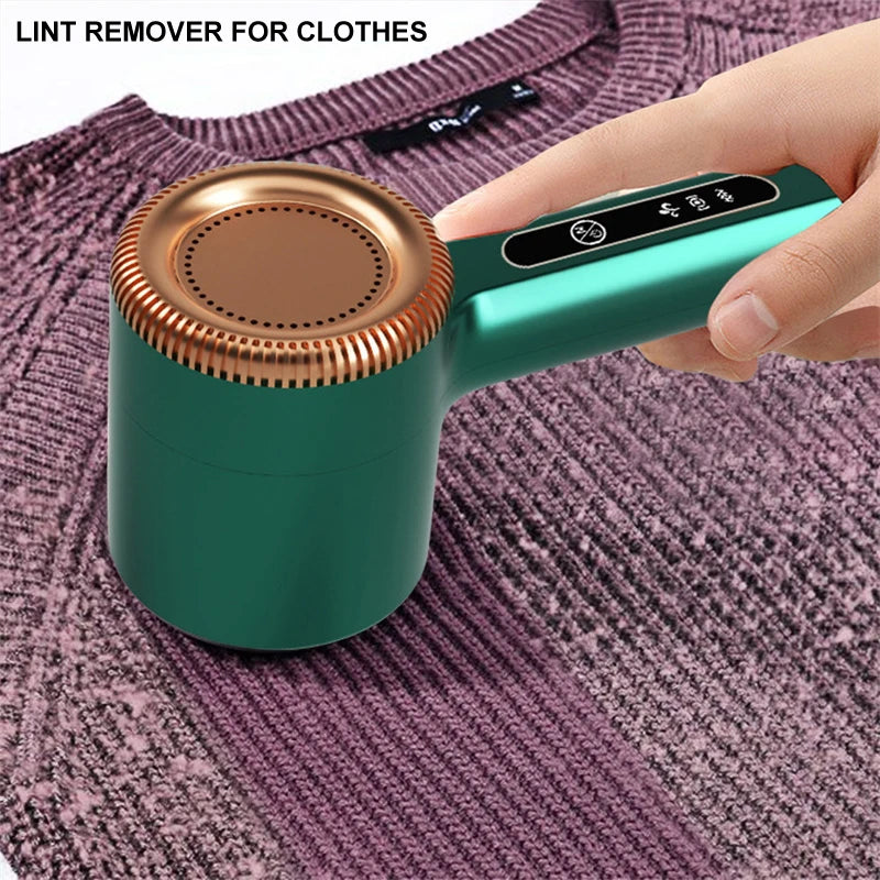 Quitapelusas Eléctrico Portátil – ¡Ropa como Nueva en Segundos!