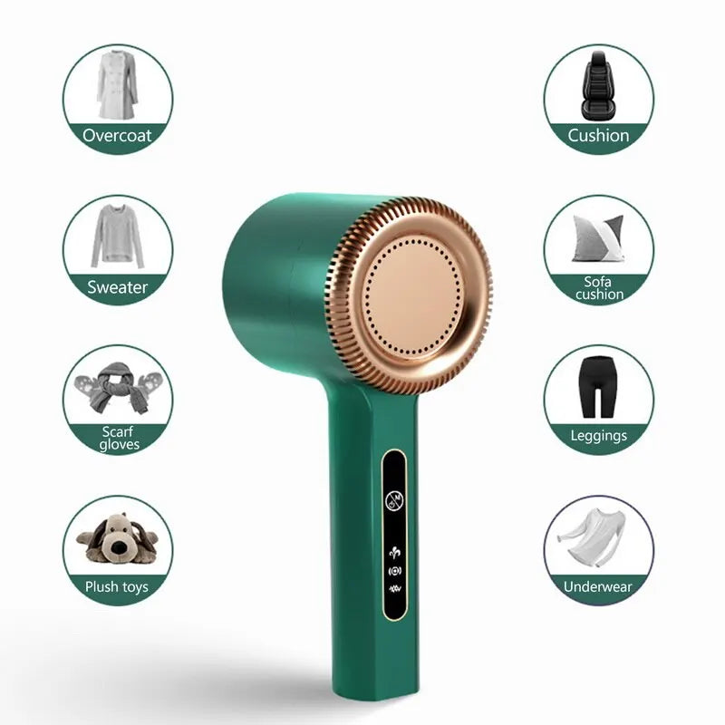 Quitapelusas Eléctrico Portátil – ¡Ropa como Nueva en Segundos!
