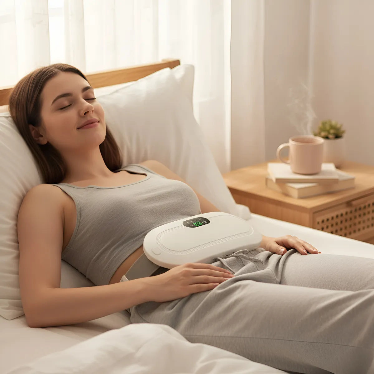 Cinturón de Masaje para Dolores Menstruales