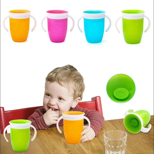 Taza de Aprendizaje 360° Antiderrames para Bebé