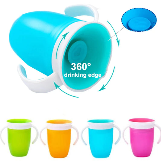 Taza de Aprendizaje 360° Antiderrames para Bebé