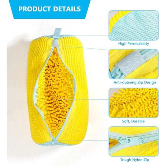 Bolsa de Fibra para Lavadora – Protege tus Zapatos